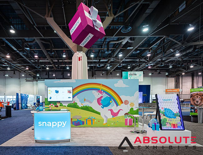 Snappy Gifts trade show exhibit design